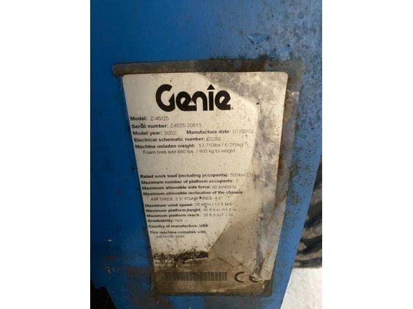 Коленчатый подъемник GENIE Z45/25J RT 4*4