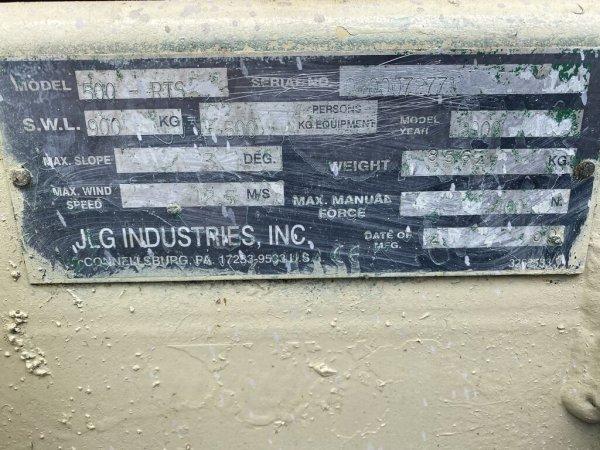 Ножничный подъемник JLG 500 RTS