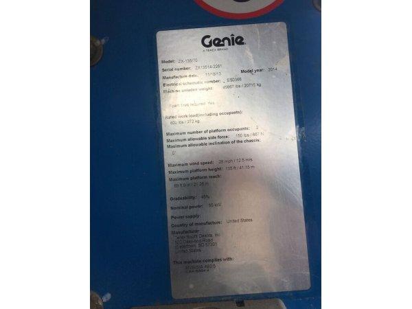 Коленчатый подъемник GENIE Z135/70