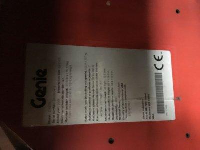 Коленчатый подъемник GENIE Z60/34 RT 4*4