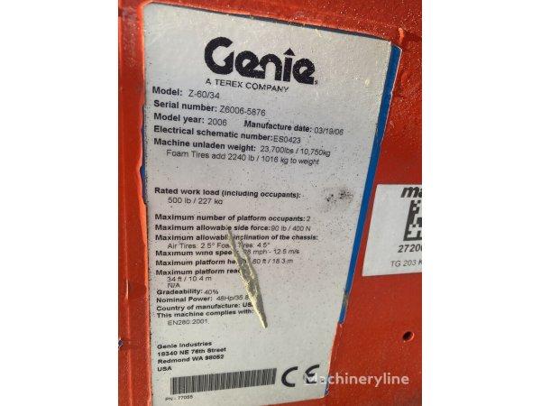 Коленчатый подъемник GENIE Z60/34