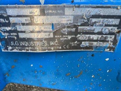 Ножничный подъемник JLG 40 RTS 4*4