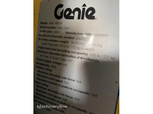 Телескопический подъемник GENIE S85